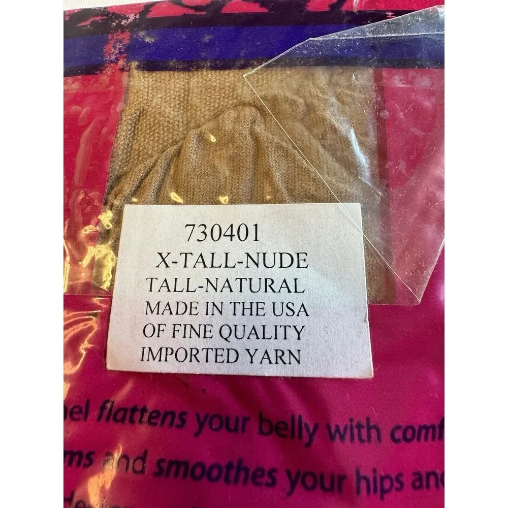 Nylon Pantyhose Lot Of Two Vintage Scuptz Silkies X-Tall‎
